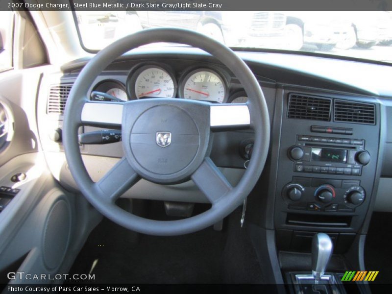 Steel Blue Metallic / Dark Slate Gray/Light Slate Gray 2007 Dodge Charger