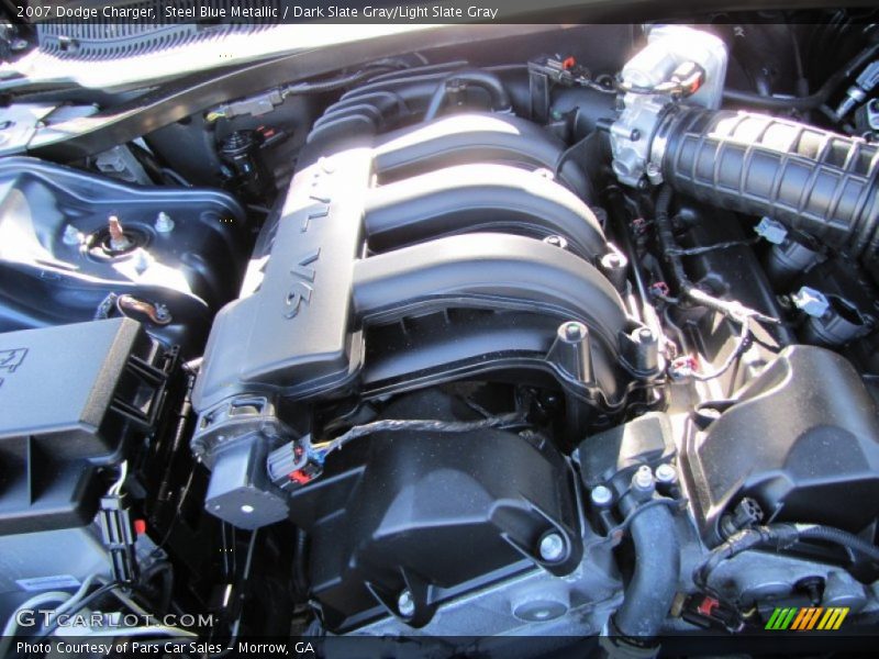 Steel Blue Metallic / Dark Slate Gray/Light Slate Gray 2007 Dodge Charger