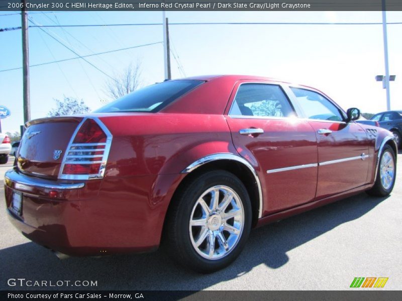 Inferno Red Crystal Pearl / Dark Slate Gray/Light Graystone 2006 Chrysler 300 C HEMI Heritage Editon