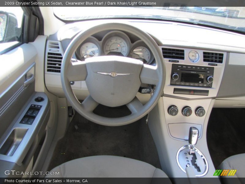 Dashboard of 2009 Sebring LX Sedan