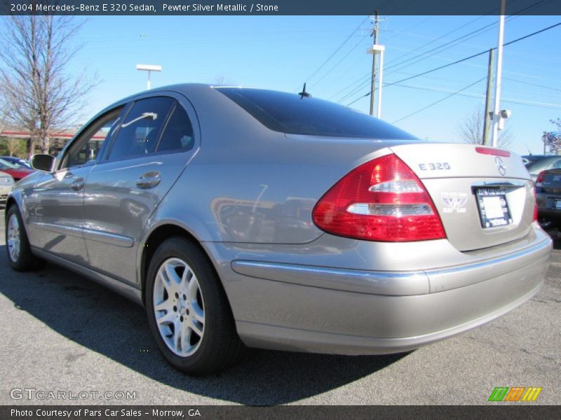 Pewter Silver Metallic / Stone 2004 Mercedes-Benz E 320 Sedan