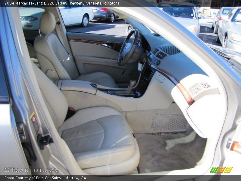 Pewter Silver Metallic / Stone 2004 Mercedes-Benz E 320 Sedan