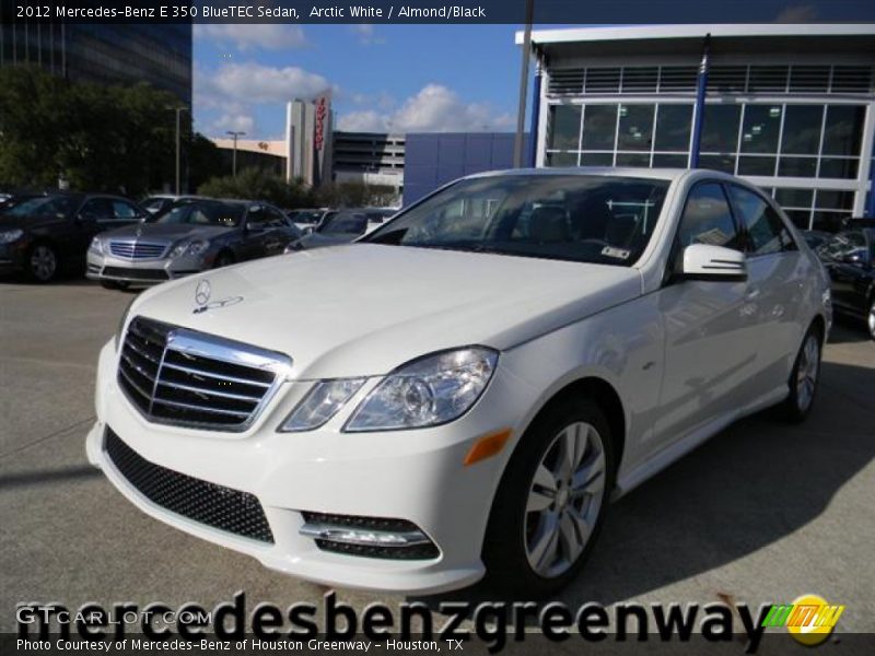 Arctic White / Almond/Black 2012 Mercedes-Benz E 350 BlueTEC Sedan