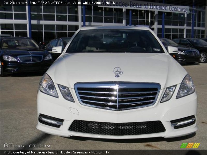 Arctic White / Almond/Black 2012 Mercedes-Benz E 350 BlueTEC Sedan