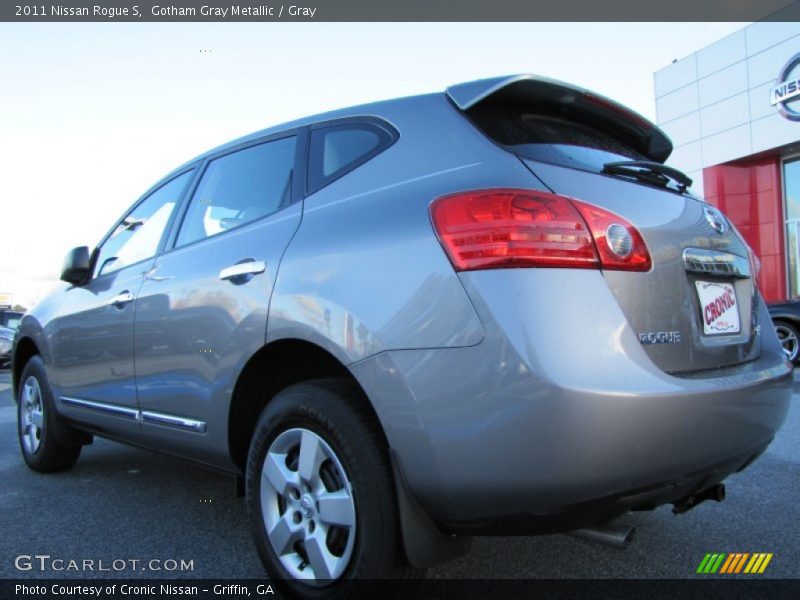 Gotham Gray Metallic / Gray 2011 Nissan Rogue S