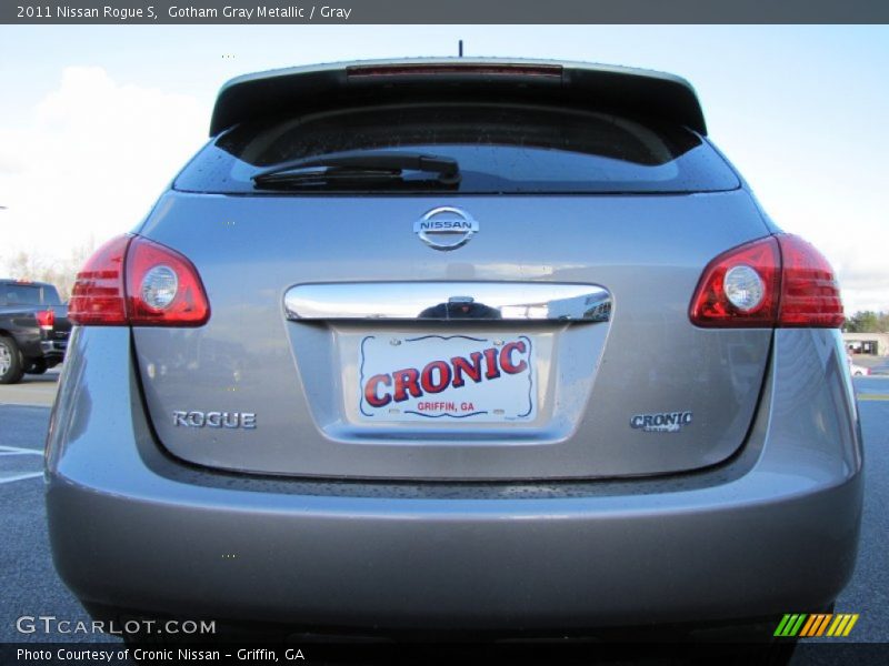 Gotham Gray Metallic / Gray 2011 Nissan Rogue S