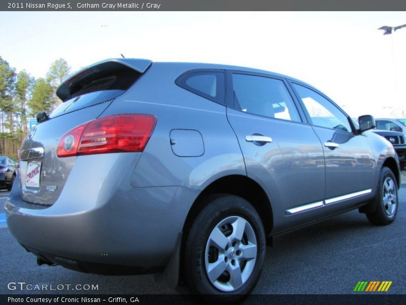 Gotham Gray Metallic / Gray 2011 Nissan Rogue S