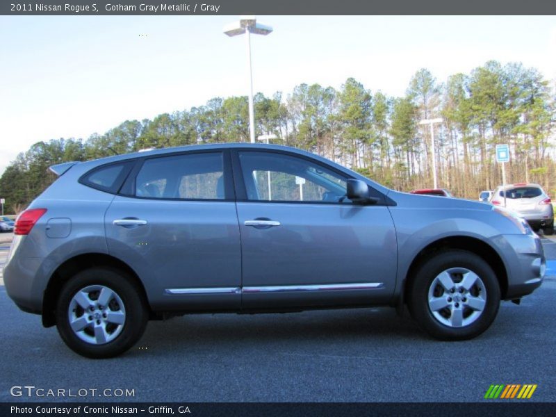 Gotham Gray Metallic / Gray 2011 Nissan Rogue S