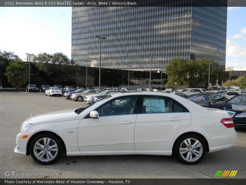 Arctic White / Almond/Black 2012 Mercedes-Benz E 350 BlueTEC Sedan