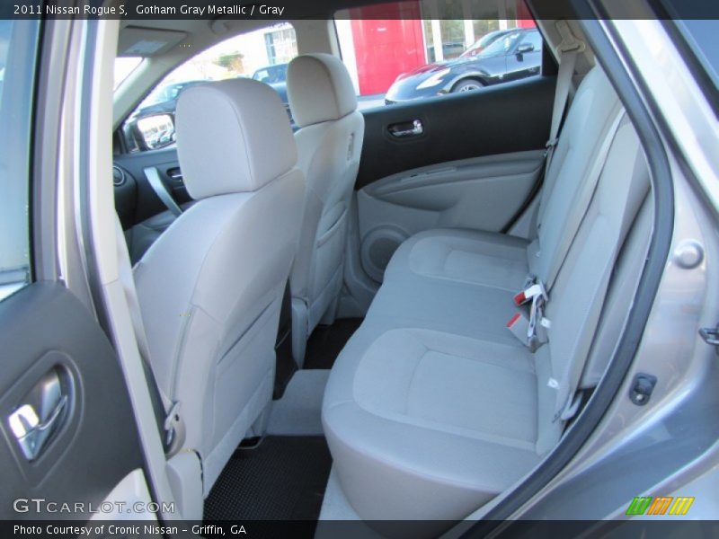 Gotham Gray Metallic / Gray 2011 Nissan Rogue S