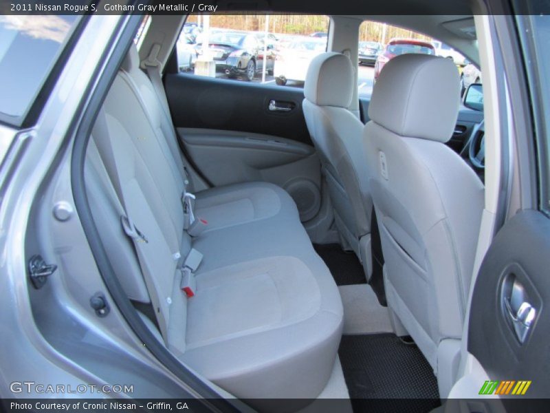 Gotham Gray Metallic / Gray 2011 Nissan Rogue S