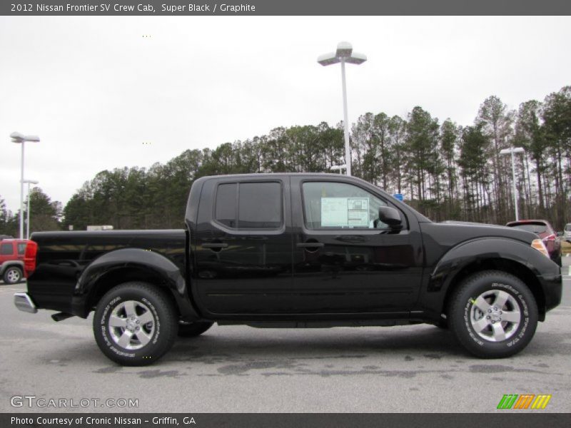 Super Black / Graphite 2012 Nissan Frontier SV Crew Cab