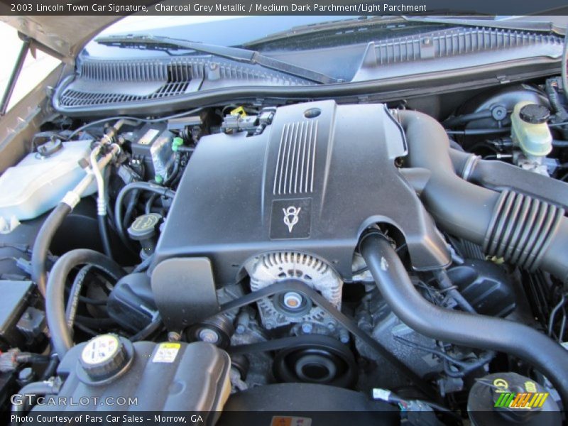 Charcoal Grey Metallic / Medium Dark Parchment/Light Parchment 2003 Lincoln Town Car Signature