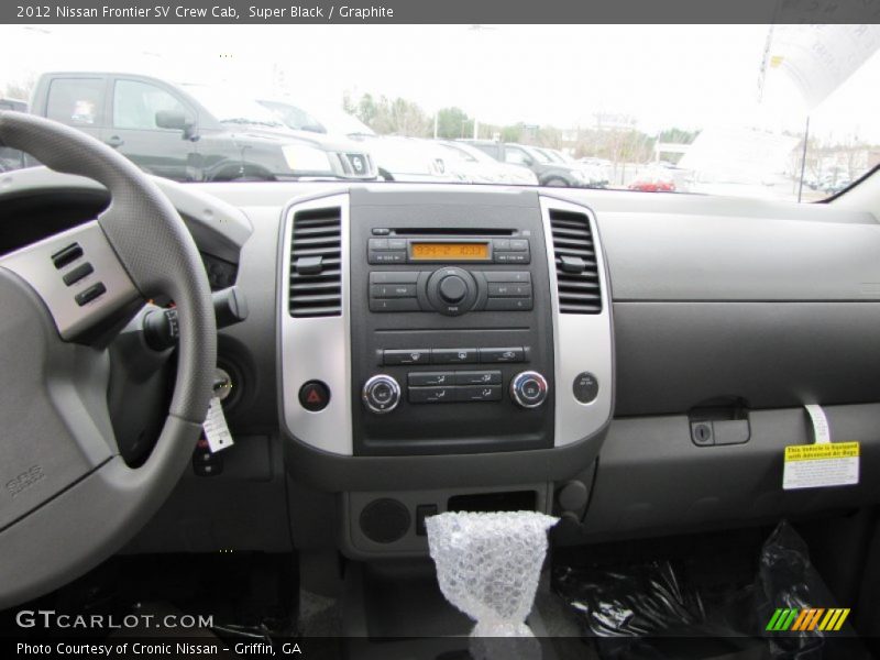 Super Black / Graphite 2012 Nissan Frontier SV Crew Cab