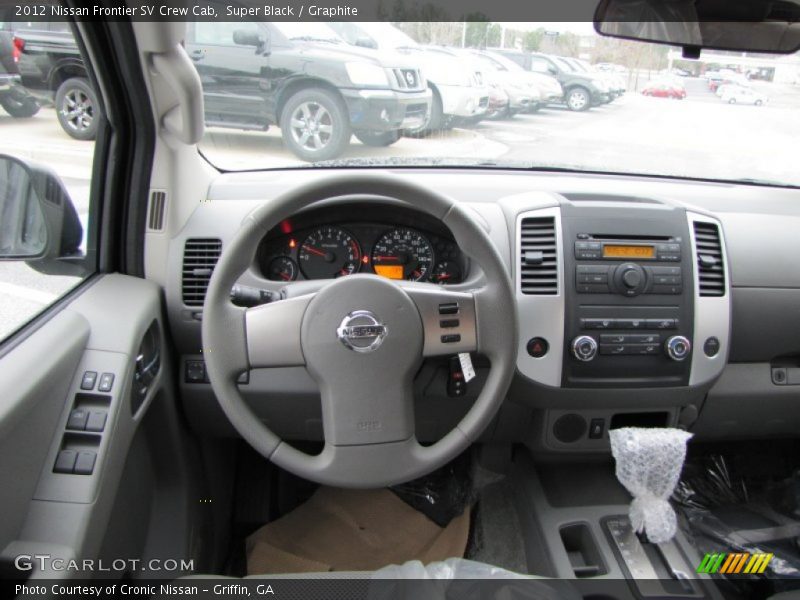 Super Black / Graphite 2012 Nissan Frontier SV Crew Cab