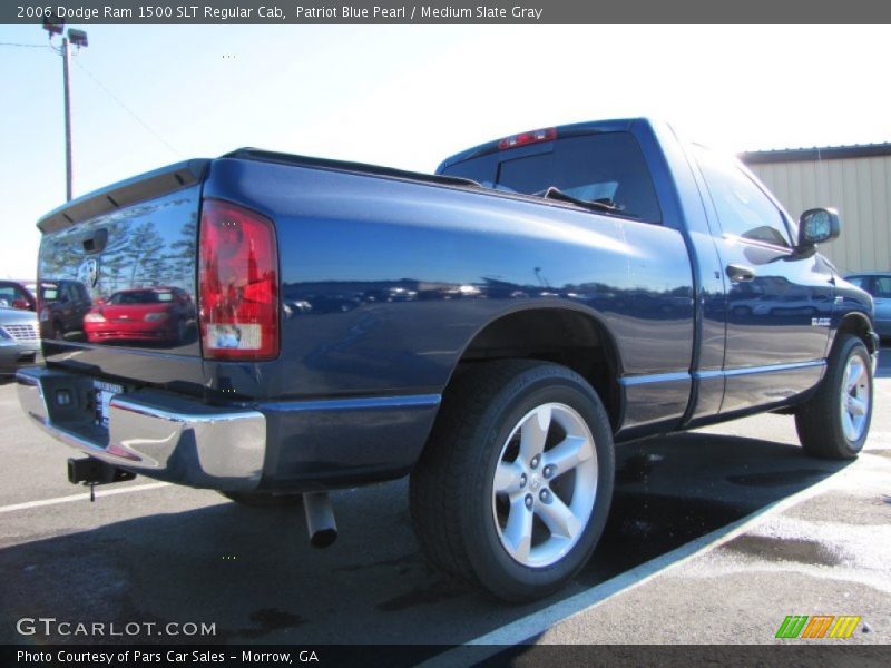 Patriot Blue Pearl / Medium Slate Gray 2006 Dodge Ram 1500 SLT Regular Cab