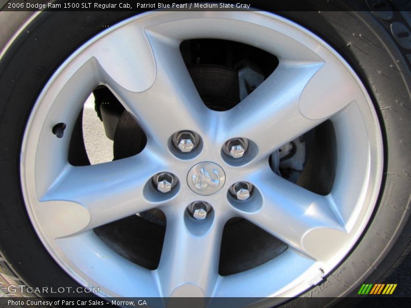 Patriot Blue Pearl / Medium Slate Gray 2006 Dodge Ram 1500 SLT Regular Cab