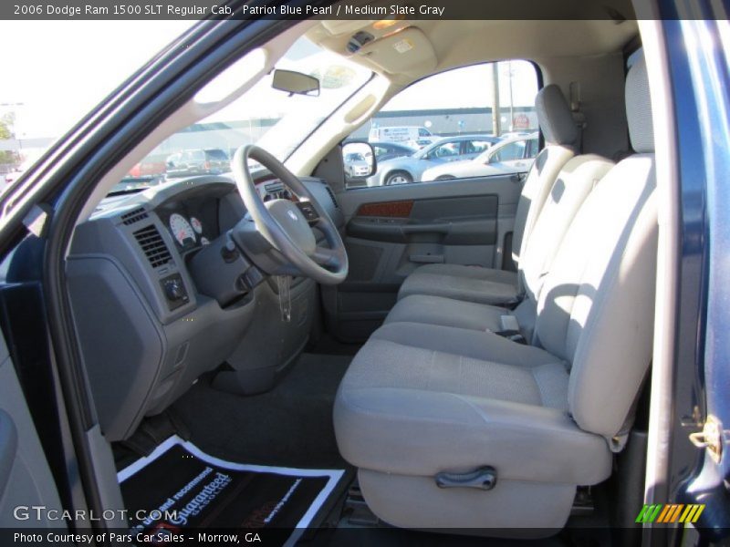 Patriot Blue Pearl / Medium Slate Gray 2006 Dodge Ram 1500 SLT Regular Cab