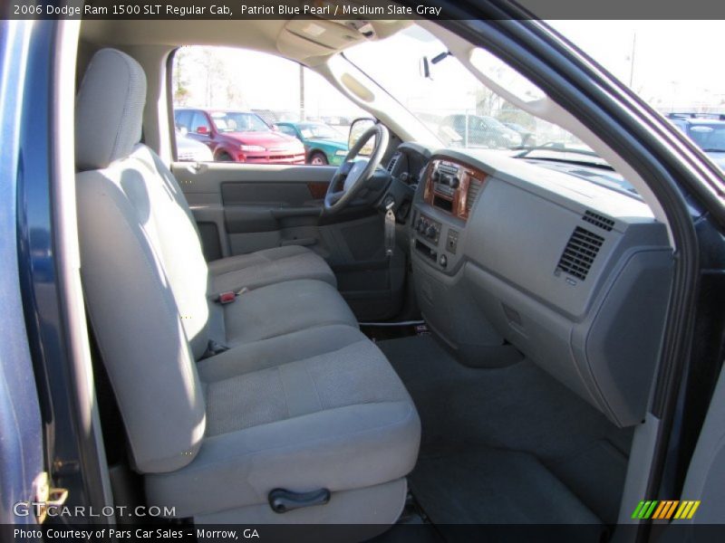 Patriot Blue Pearl / Medium Slate Gray 2006 Dodge Ram 1500 SLT Regular Cab