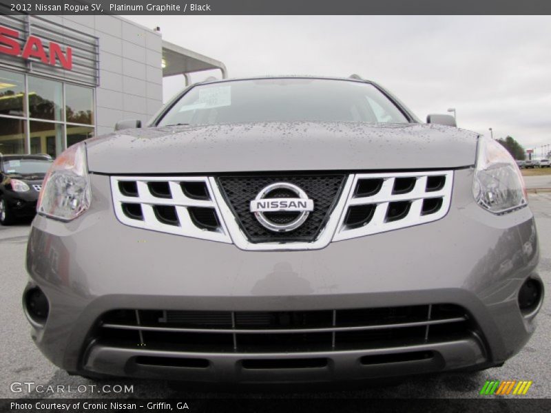 Platinum Graphite / Black 2012 Nissan Rogue SV