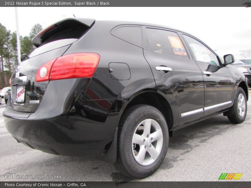 Super Black / Black 2012 Nissan Rogue S Special Edition