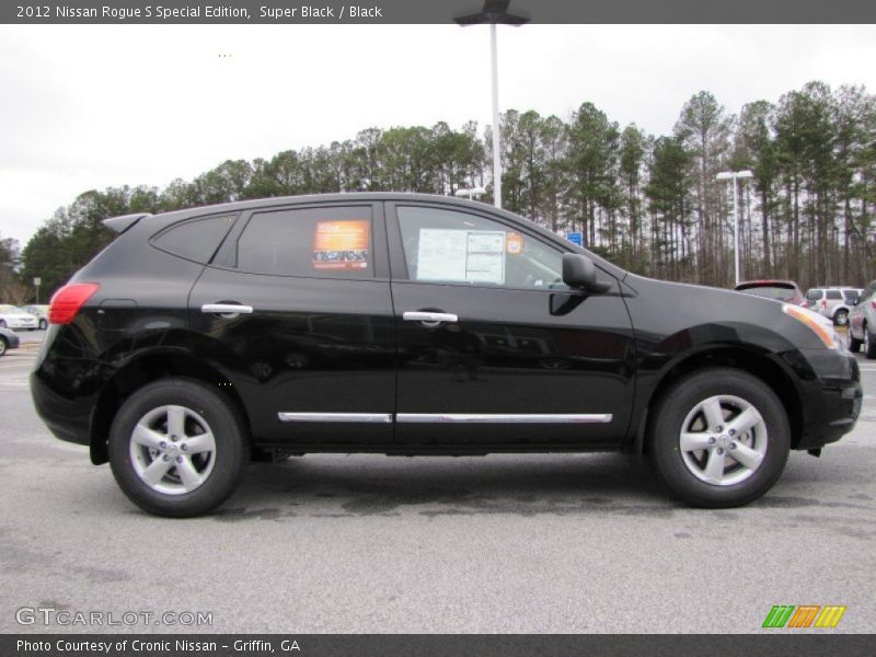 Super Black / Black 2012 Nissan Rogue S Special Edition