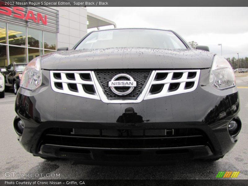 Super Black / Black 2012 Nissan Rogue S Special Edition