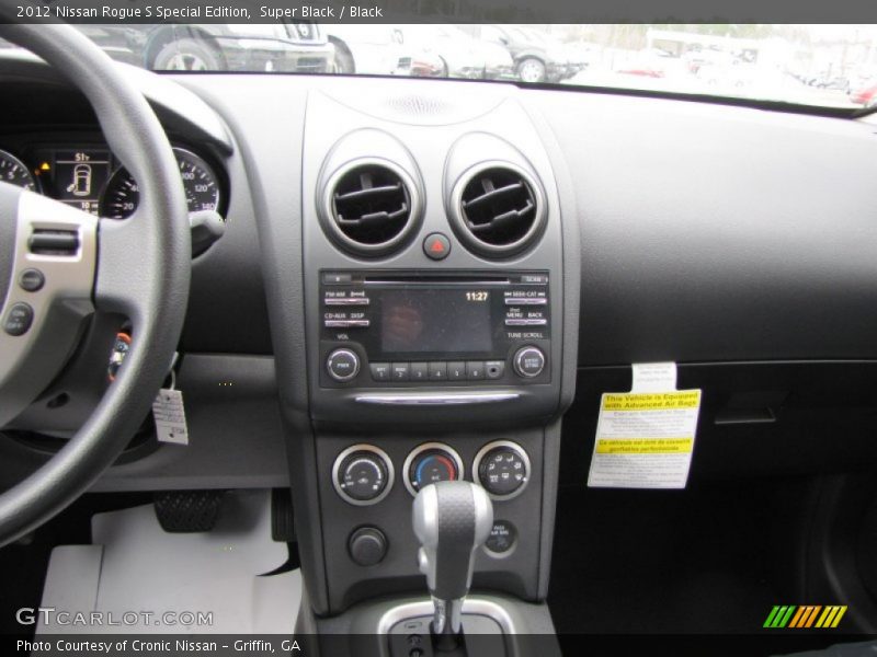 Super Black / Black 2012 Nissan Rogue S Special Edition