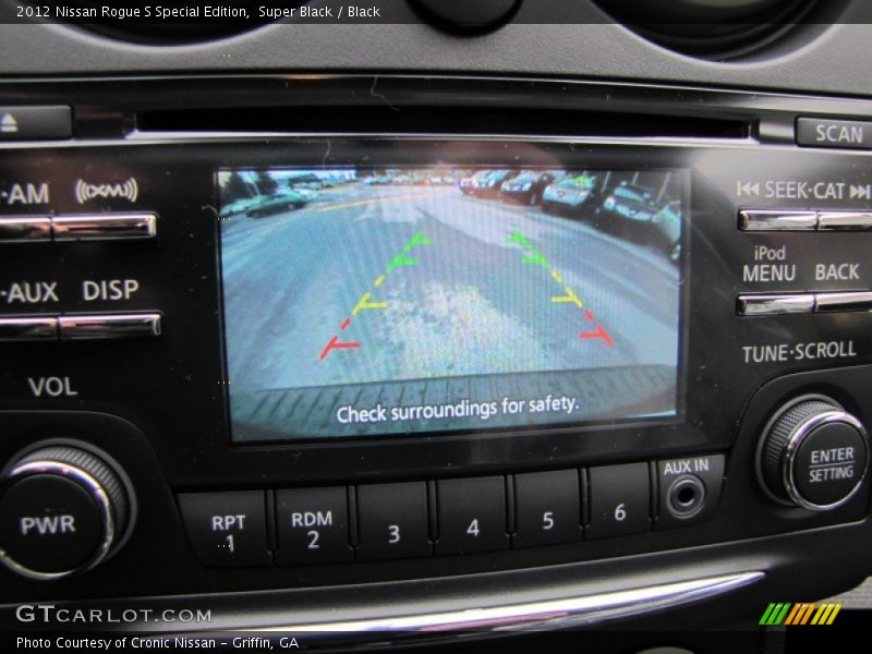 Super Black / Black 2012 Nissan Rogue S Special Edition