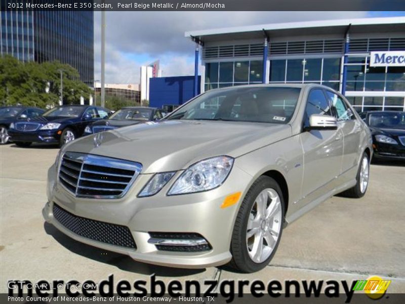Pearl Beige Metallic / Almond/Mocha 2012 Mercedes-Benz E 350 Sedan