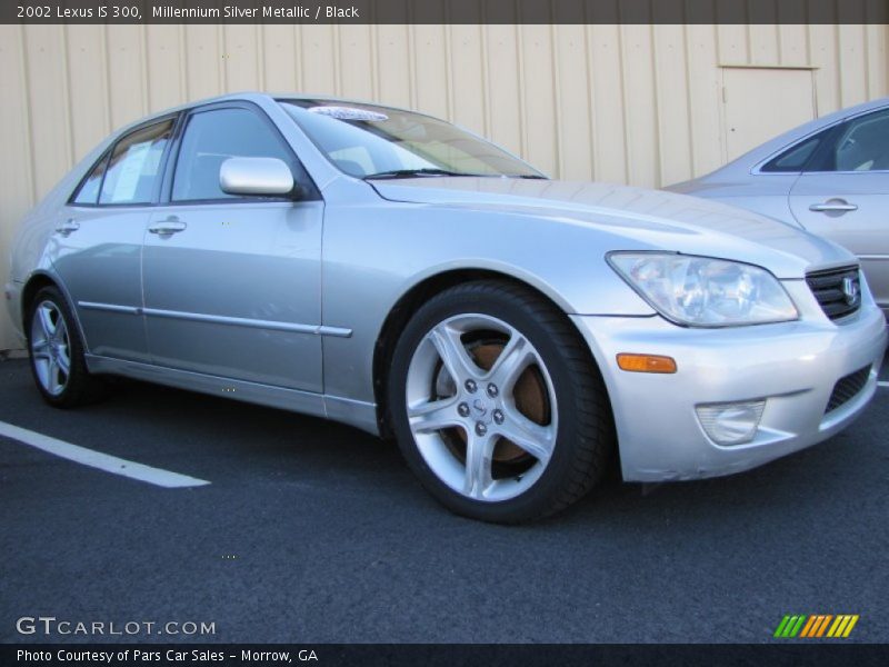 Millennium Silver Metallic / Black 2002 Lexus IS 300