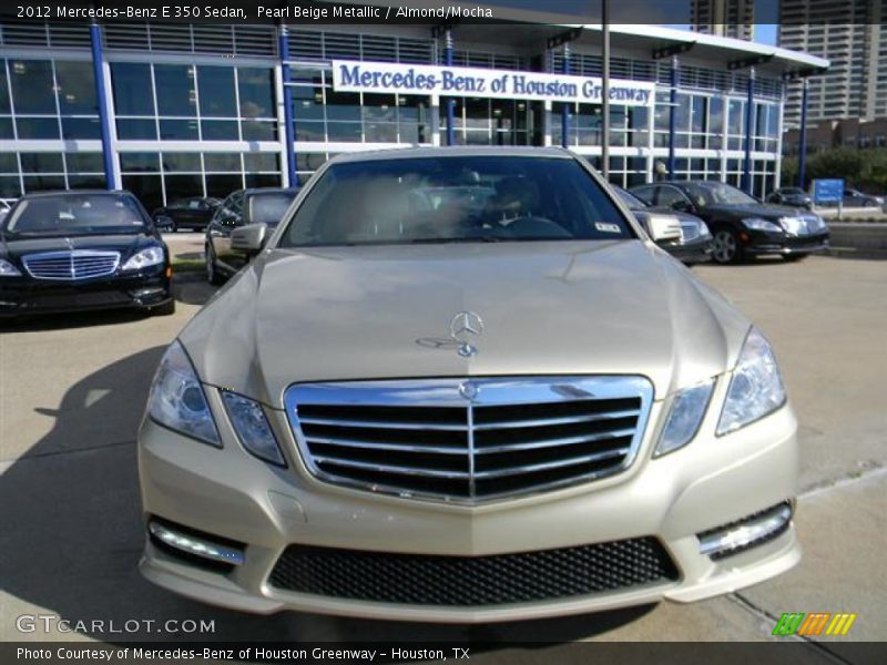 Pearl Beige Metallic / Almond/Mocha 2012 Mercedes-Benz E 350 Sedan