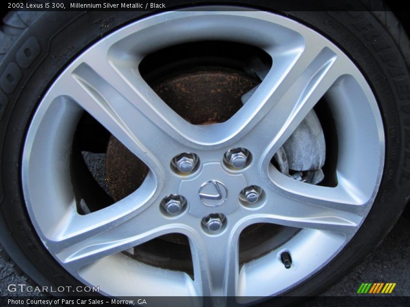 Millennium Silver Metallic / Black 2002 Lexus IS 300