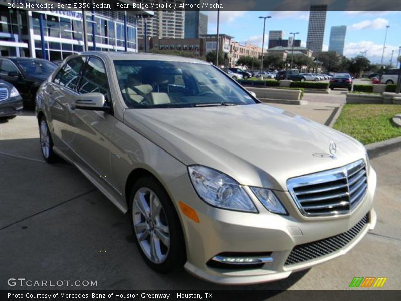 Pearl Beige Metallic / Almond/Mocha 2012 Mercedes-Benz E 350 Sedan