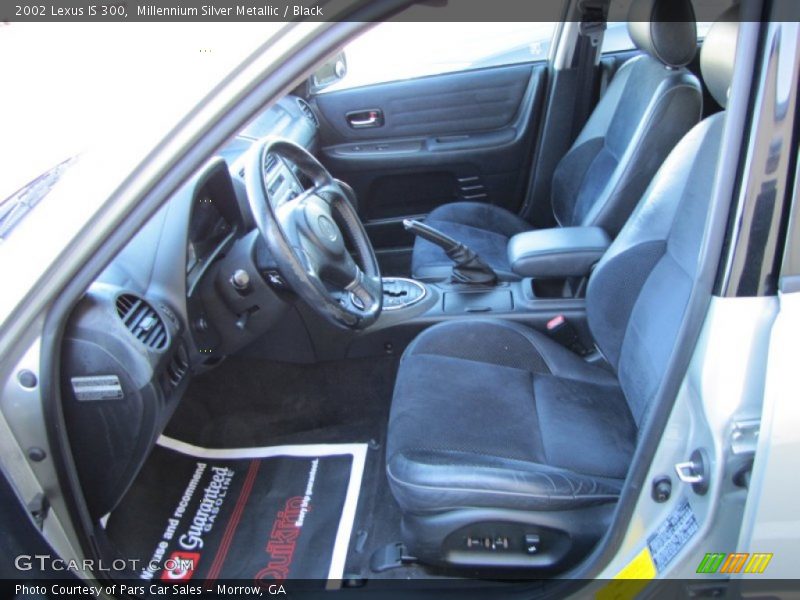 Millennium Silver Metallic / Black 2002 Lexus IS 300