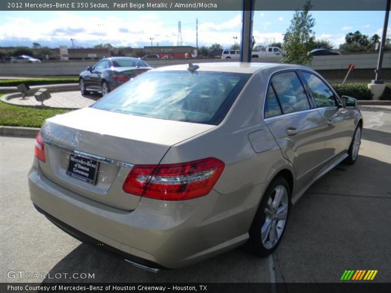 Pearl Beige Metallic / Almond/Mocha 2012 Mercedes-Benz E 350 Sedan