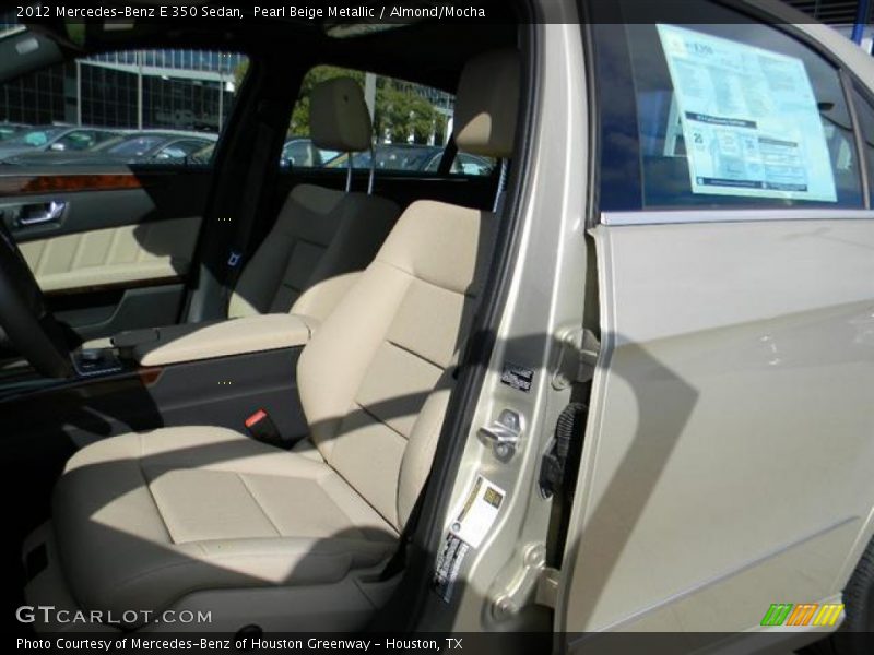 Pearl Beige Metallic / Almond/Mocha 2012 Mercedes-Benz E 350 Sedan