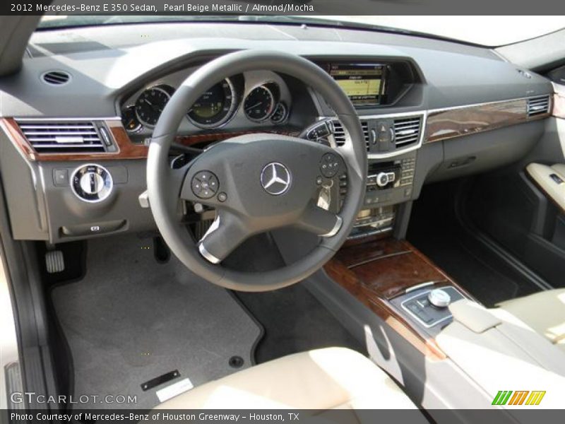 Pearl Beige Metallic / Almond/Mocha 2012 Mercedes-Benz E 350 Sedan