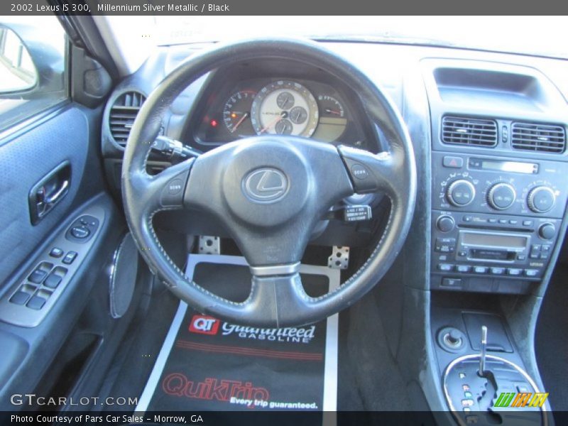 Millennium Silver Metallic / Black 2002 Lexus IS 300