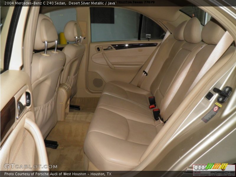 Desert Silver Metallic / Java 2004 Mercedes-Benz C 240 Sedan
