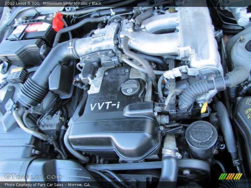 Millennium Silver Metallic / Black 2002 Lexus IS 300