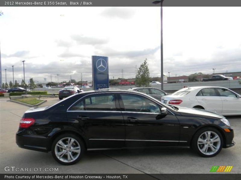 Black / Black 2012 Mercedes-Benz E 350 Sedan
