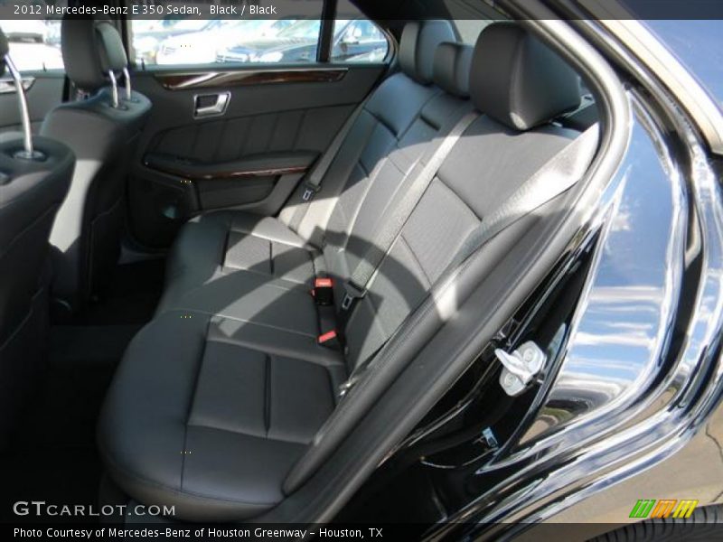 Black / Black 2012 Mercedes-Benz E 350 Sedan