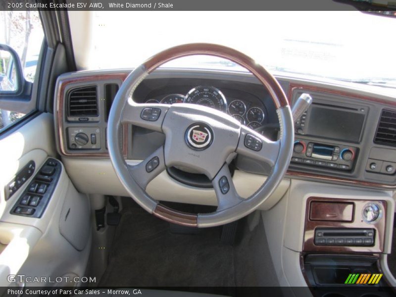 White Diamond / Shale 2005 Cadillac Escalade ESV AWD