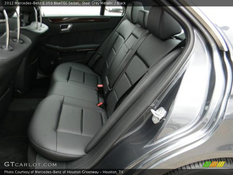 Steel Grey Metallic / Black 2012 Mercedes-Benz E 350 BlueTEC Sedan