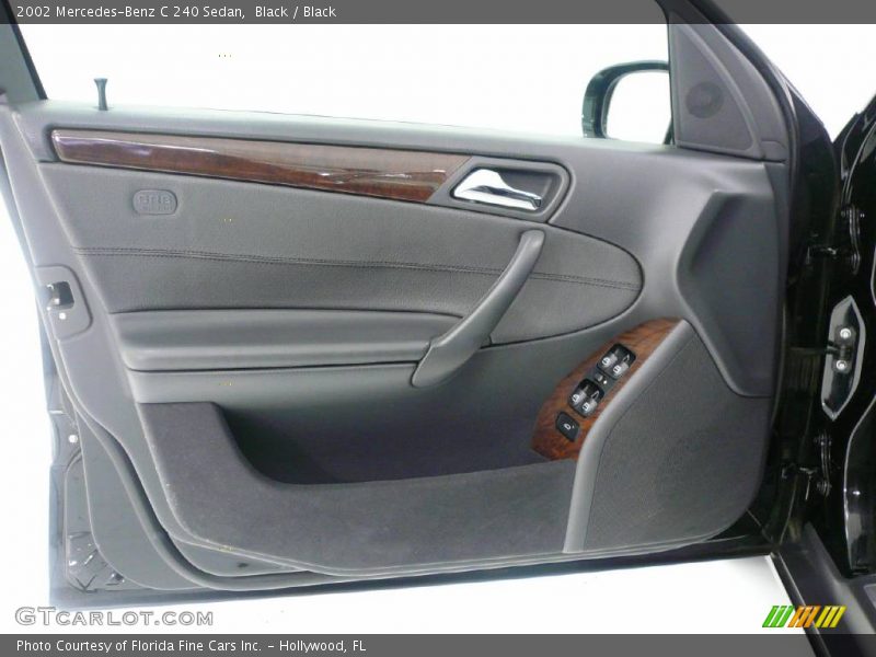 Black / Black 2002 Mercedes-Benz C 240 Sedan