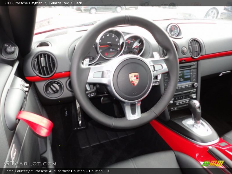 Dashboard of 2012 Cayman R