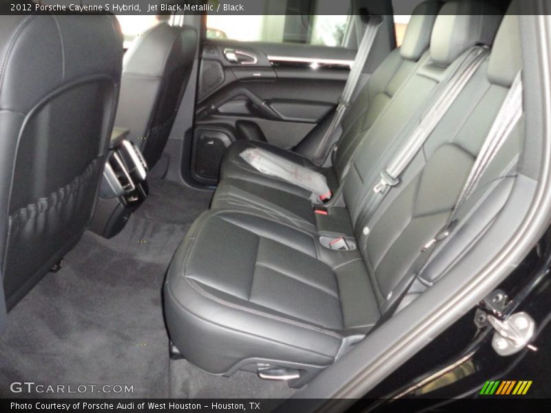  2012 Cayenne S Hybrid Black Interior