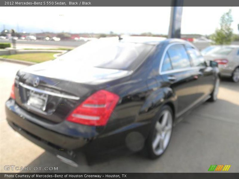 Black / Black 2012 Mercedes-Benz S 550 Sedan