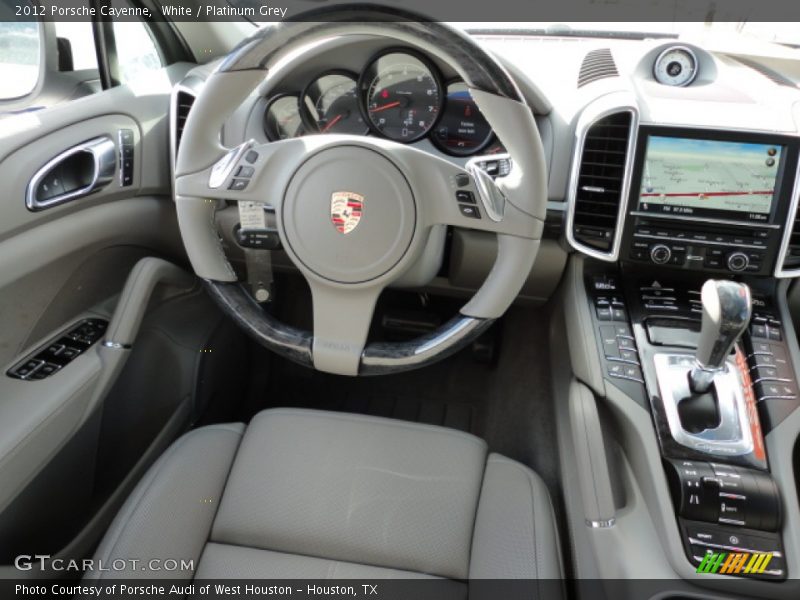 Dashboard of 2012 Cayenne 